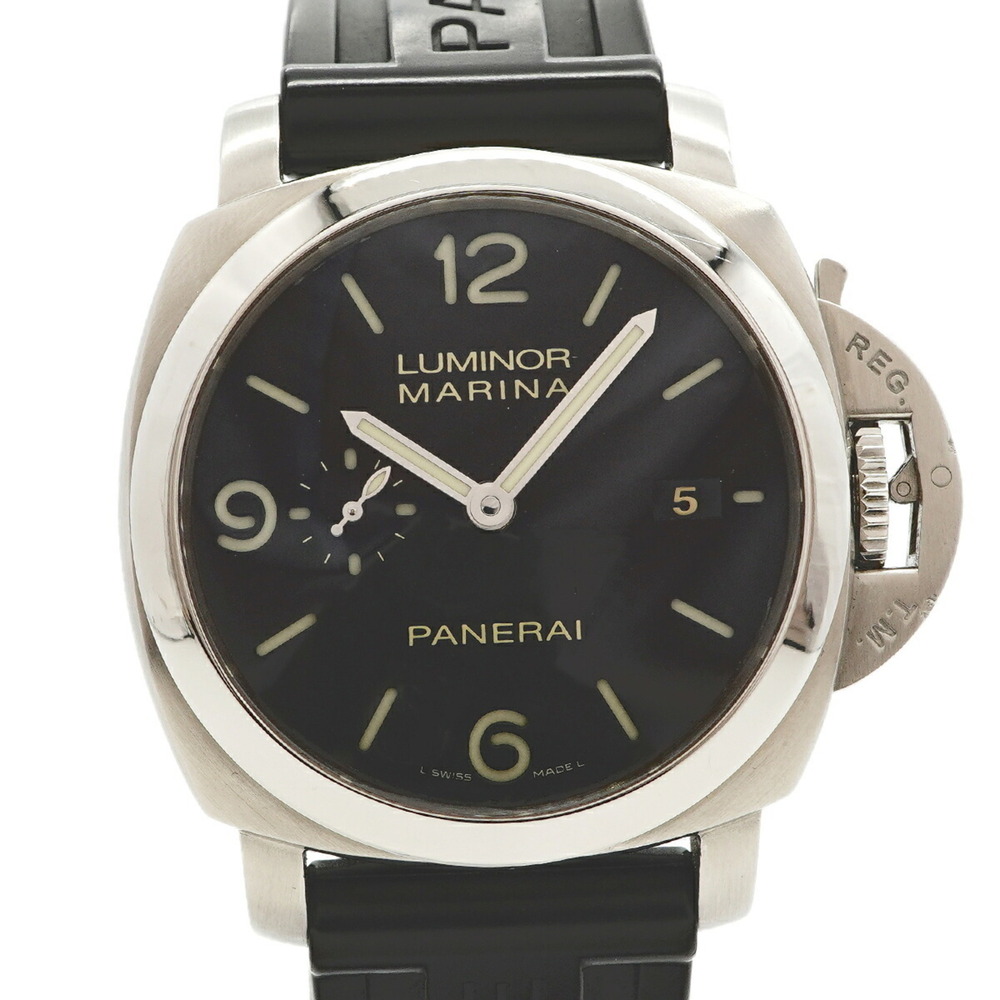 Officine Panerai Luminor Marina 1950 3 Days PAM00312 Black Dial Men's Watch